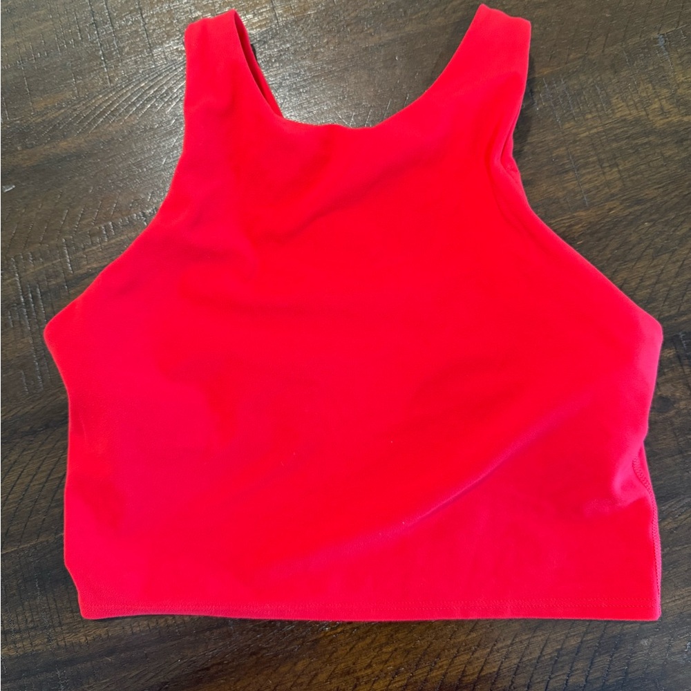Athleta Vibrant Red Active Top